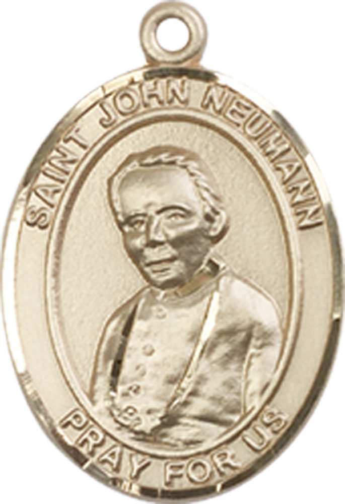 14kt Gold Filled Saint John Neumann Medal