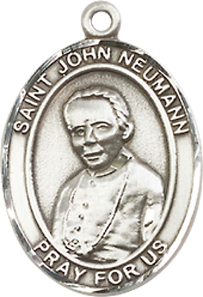 Sterling Silver Saint John Neumann Medal