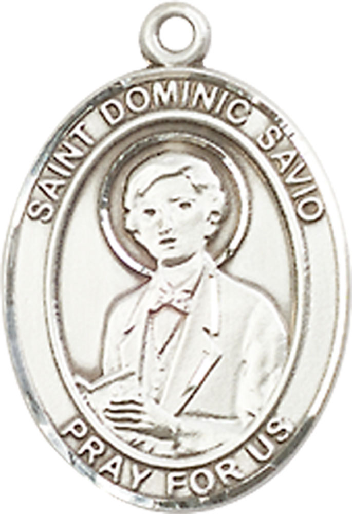 Sterling Silver Saint Dominic Savio Medal