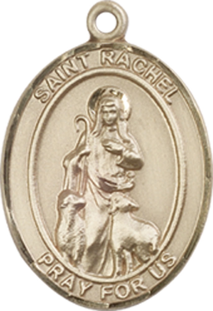 14kt Gold Filled Saint Rachel Medal