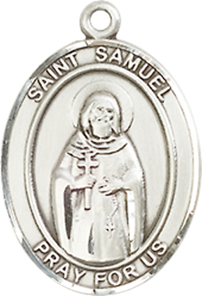 Sterling Silver Saint Samuel Medal