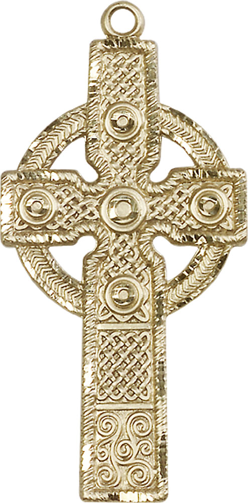 14kt Gold Kilklispeen Cross Medal