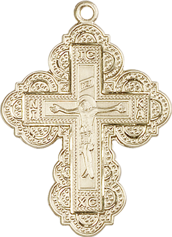 14kt Gold Irene Cross Medal