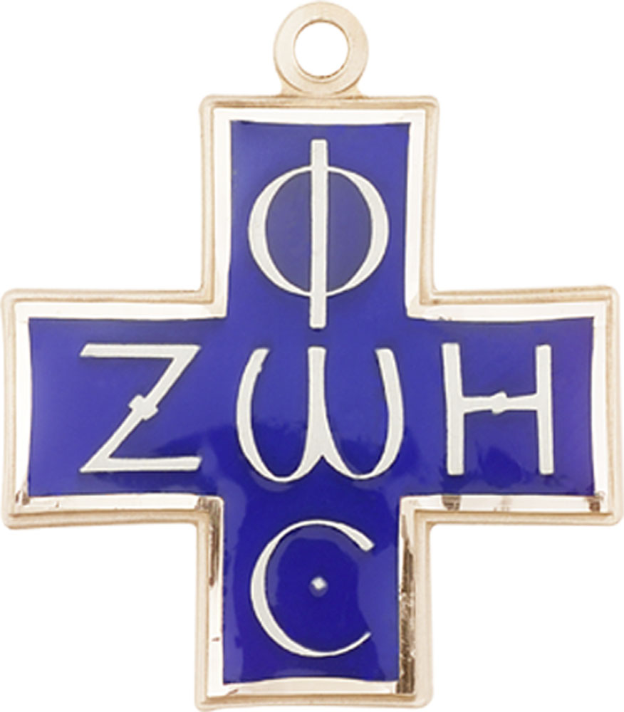 14kt Gold Light &amp; Life Medal