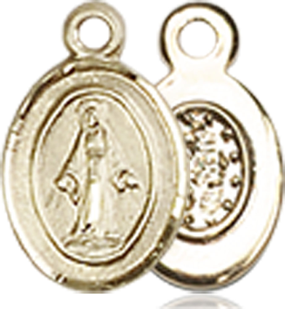 14kt Gold Miraculous Medal