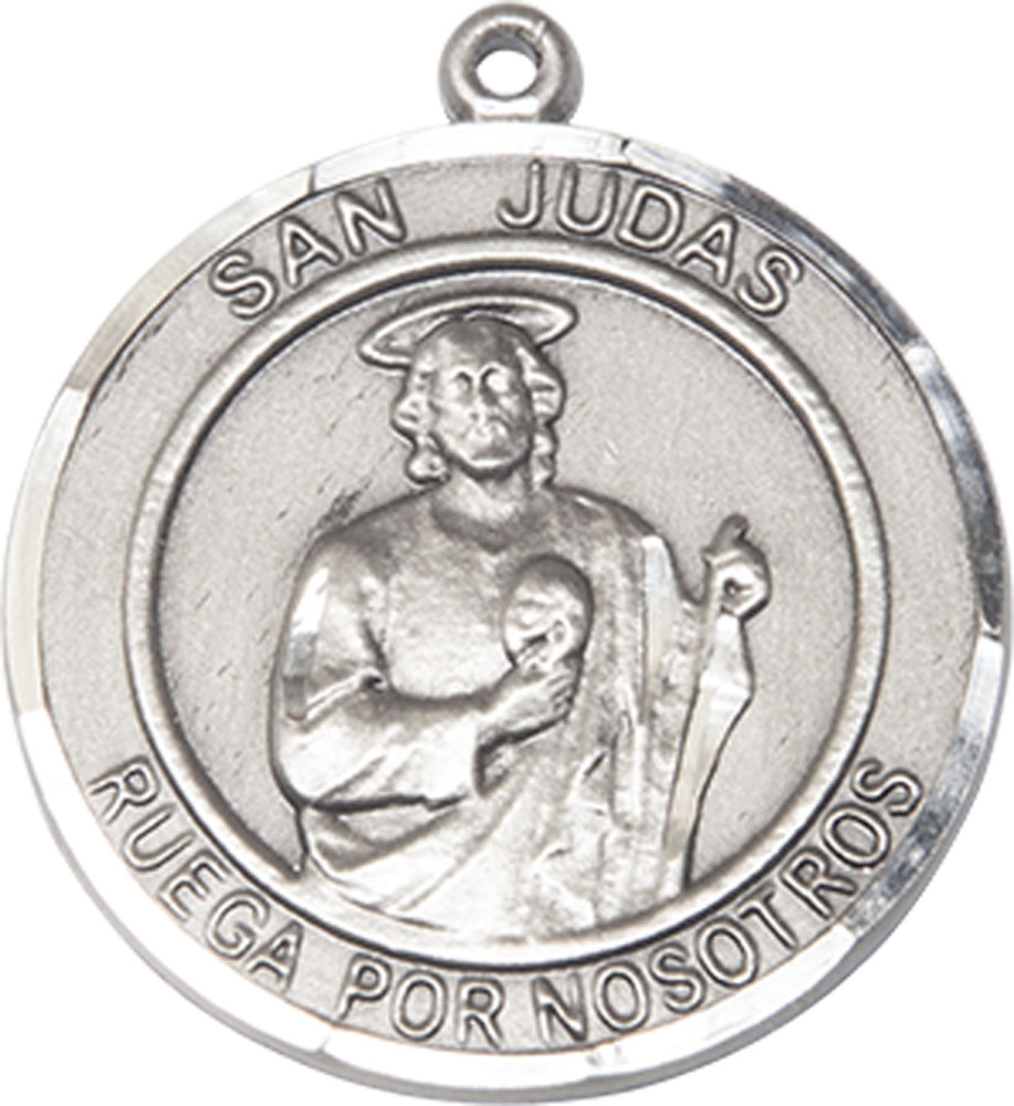 Sterling Silver San Judas Medal