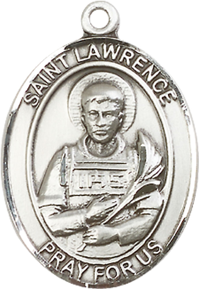 Sterling Silver Saint Lawrence Medal
