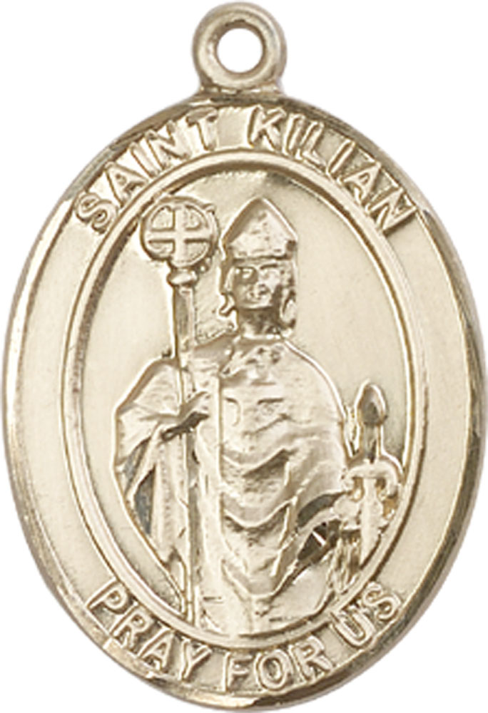 14kt Gold Filled Saint Kilian Medal