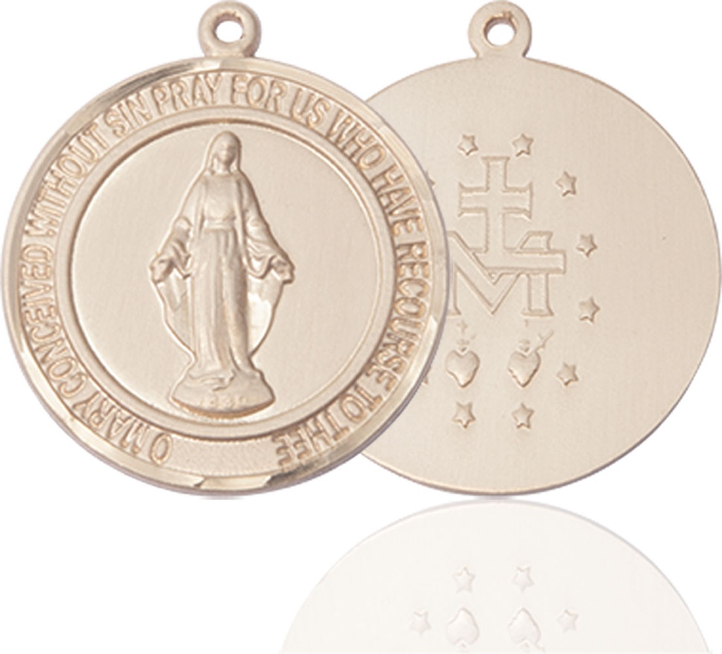 14kt Gold Filled Miraculous Medal