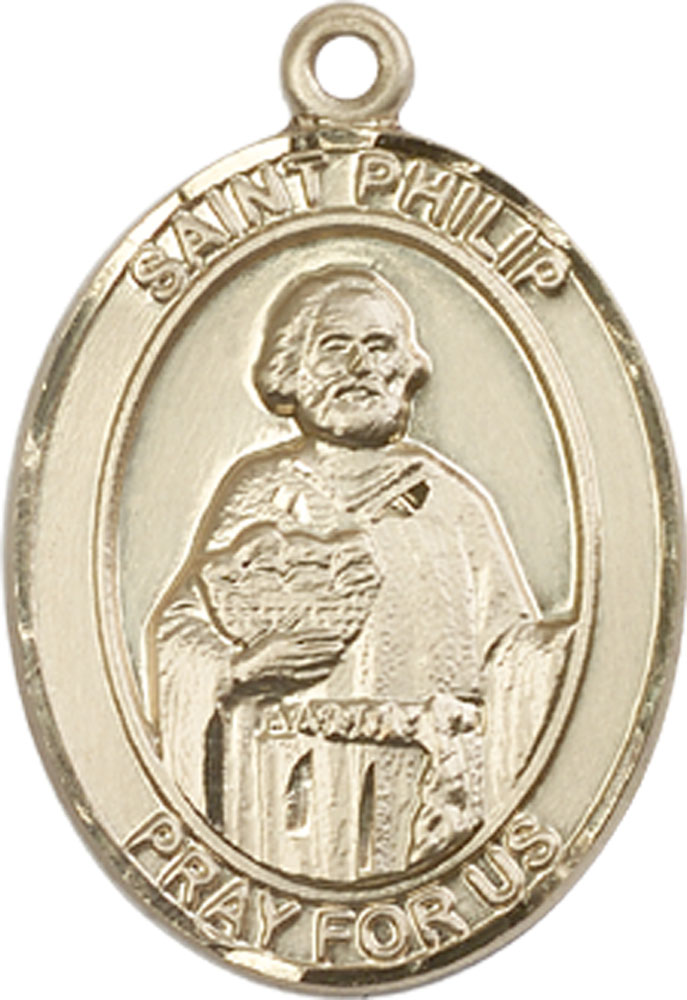 14kt Gold Filled Saint Philip the Apostle Medal