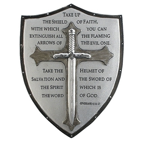 6.5"H Armor Of God Wall Plaque