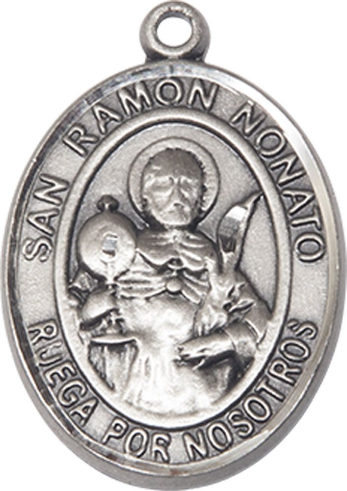 Sterling Silver San Raymon Nonato Medal