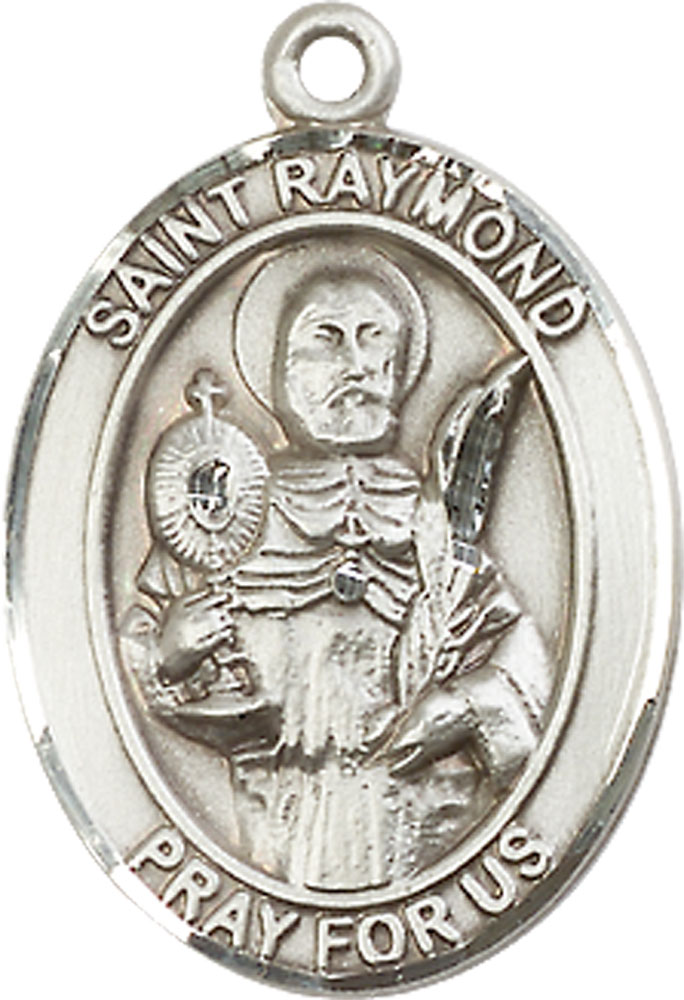 Sterling Silver Saint Raymond Nonnatus Medal