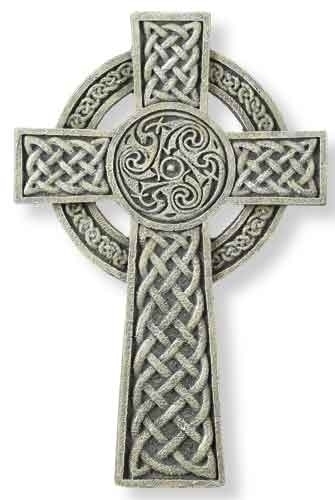 9.5"H Celtic Garden Wall Cross