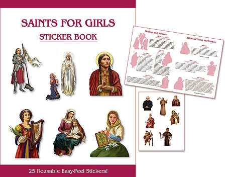 AP Saints for Girls Stickers