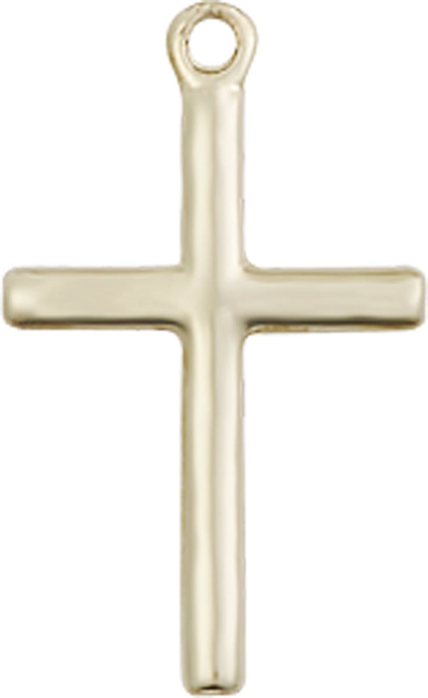 14kt Gold Cross Medal