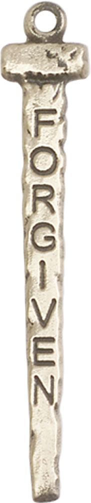 14kt Gold Forgiven Nail Medal