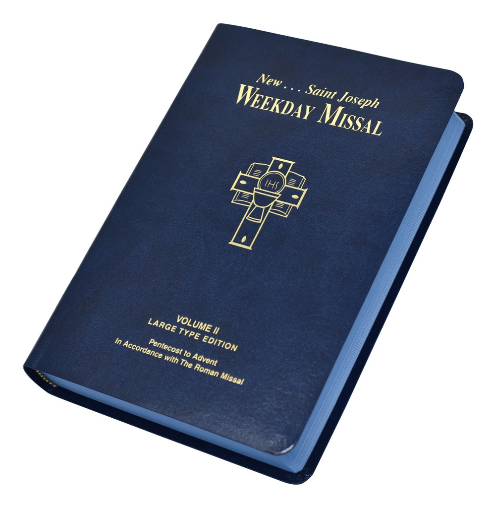 St. Joseph Weekday Missal Large Type Vol. Ii