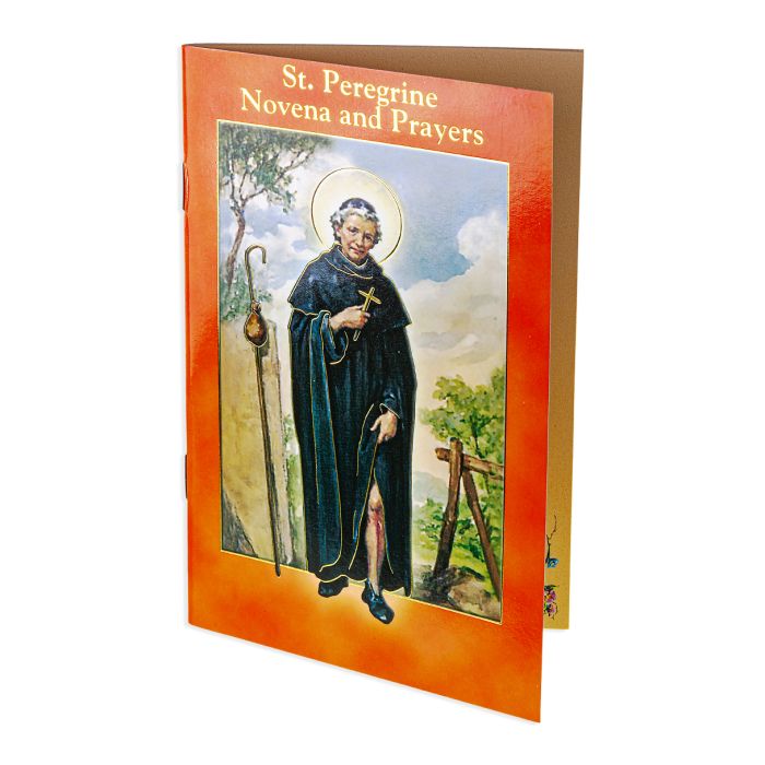 3 3/4" x 6" Saint Peregrine Novena Book  Sold in Inc of 10