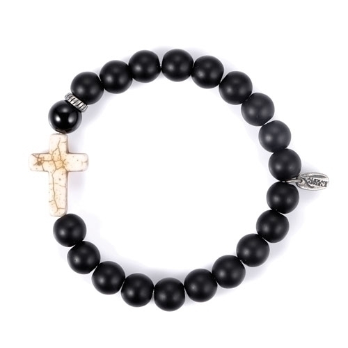8" Men'S Cross Brac-Black Onyx