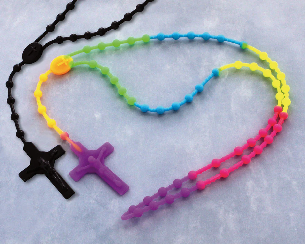 Multi-Color Silicone Rosary