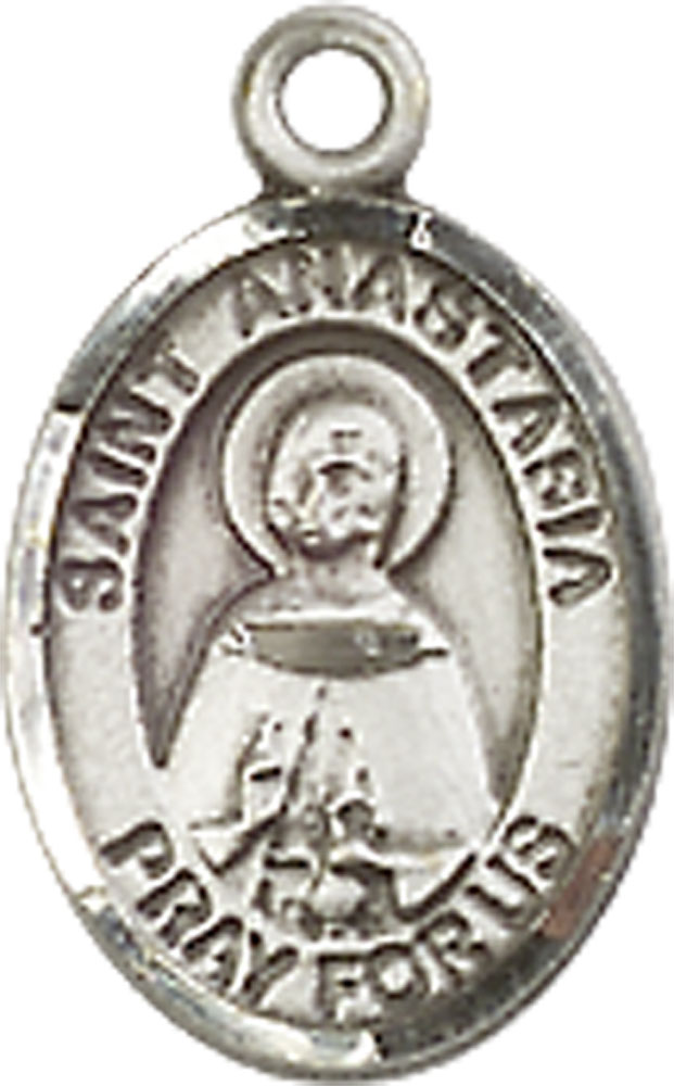 Sterling Silver Saint Anastasia Medal