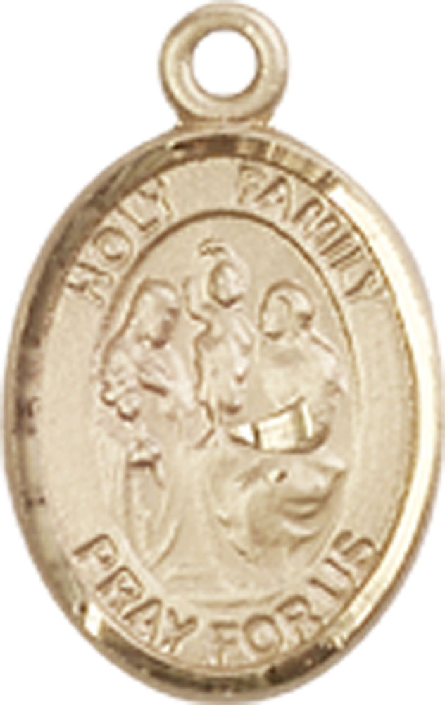 14kt Gold Filled Holy Family Medal