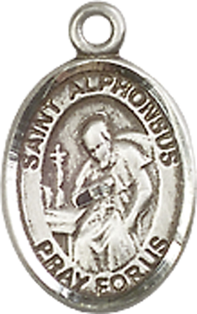 Sterling Silver Saint Alphonsus Medal