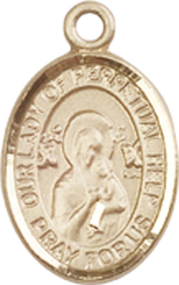 14kt Gold Filled Our Lady of Perpetual Help Medal