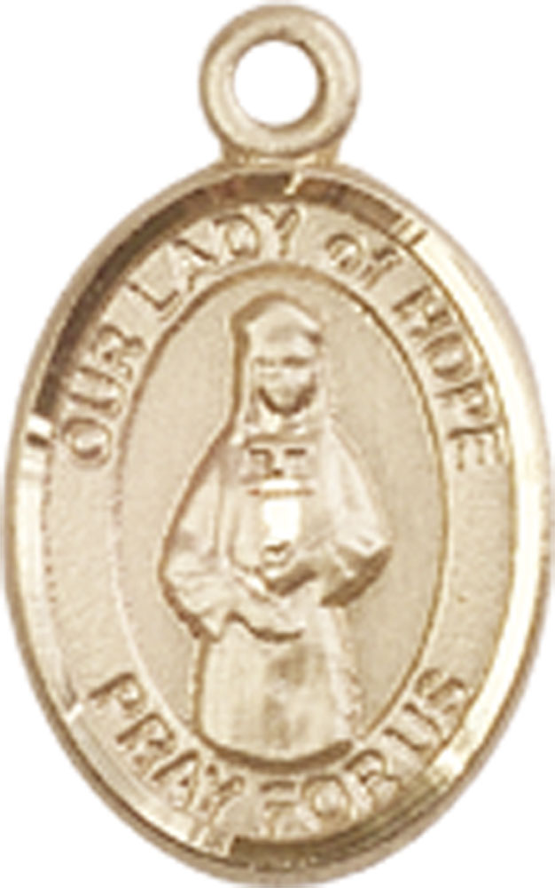 14kt Gold Filled Our Lady of Hope Medal