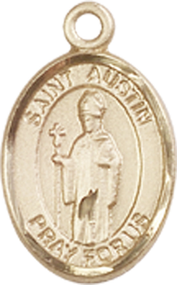 14kt Gold Filled Saint Austin Medal