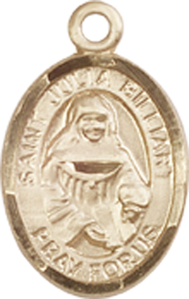 14kt Gold Filled Saint Julia Billiart Medal