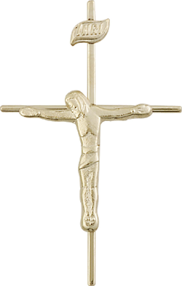 14kt Gold Filled Crucifix Medal