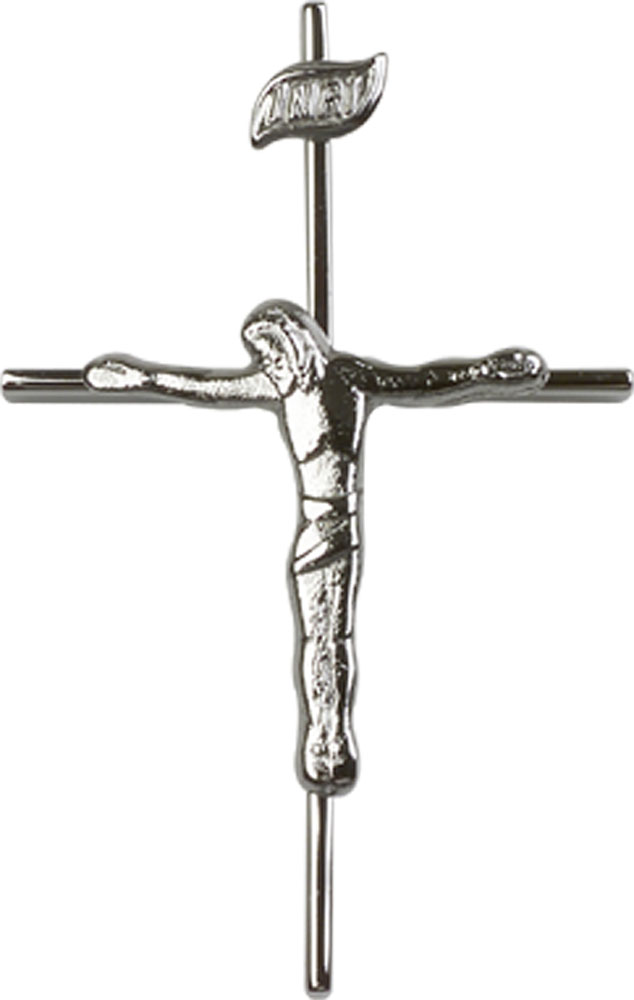 Sterling Silver Crucifix Medal