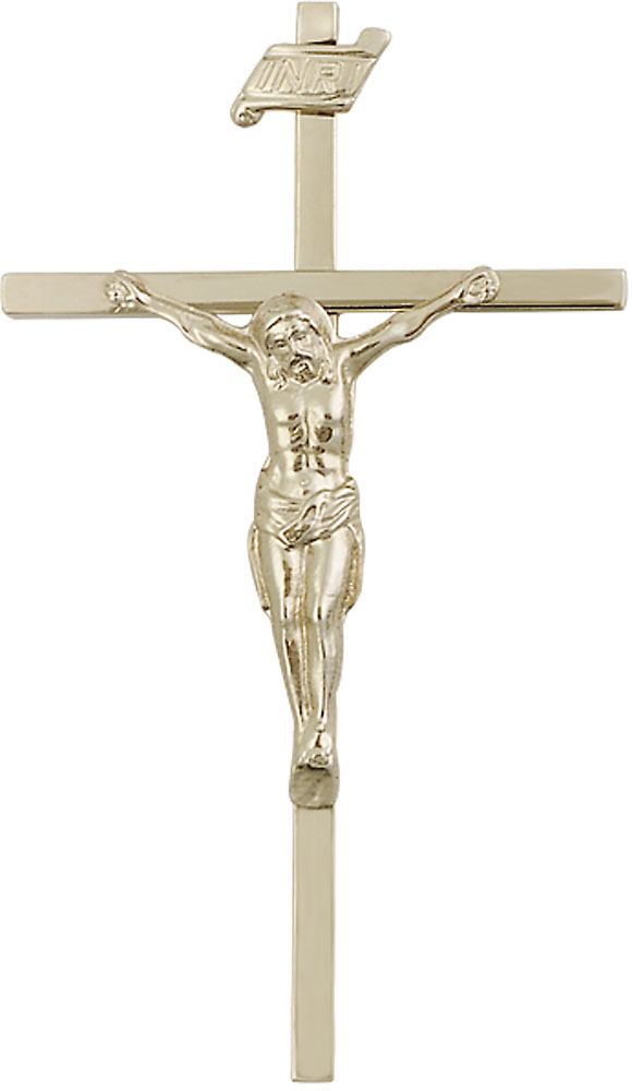 14kt Gold Filled Crucifix Medal