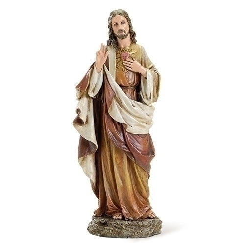 10.25"H Sacred Heart Of Jesus