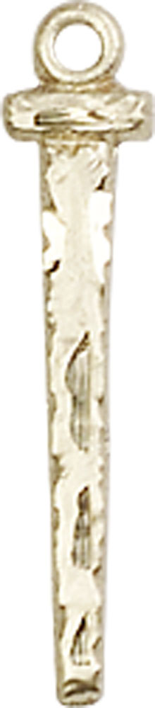 14kt Gold Nail Medal