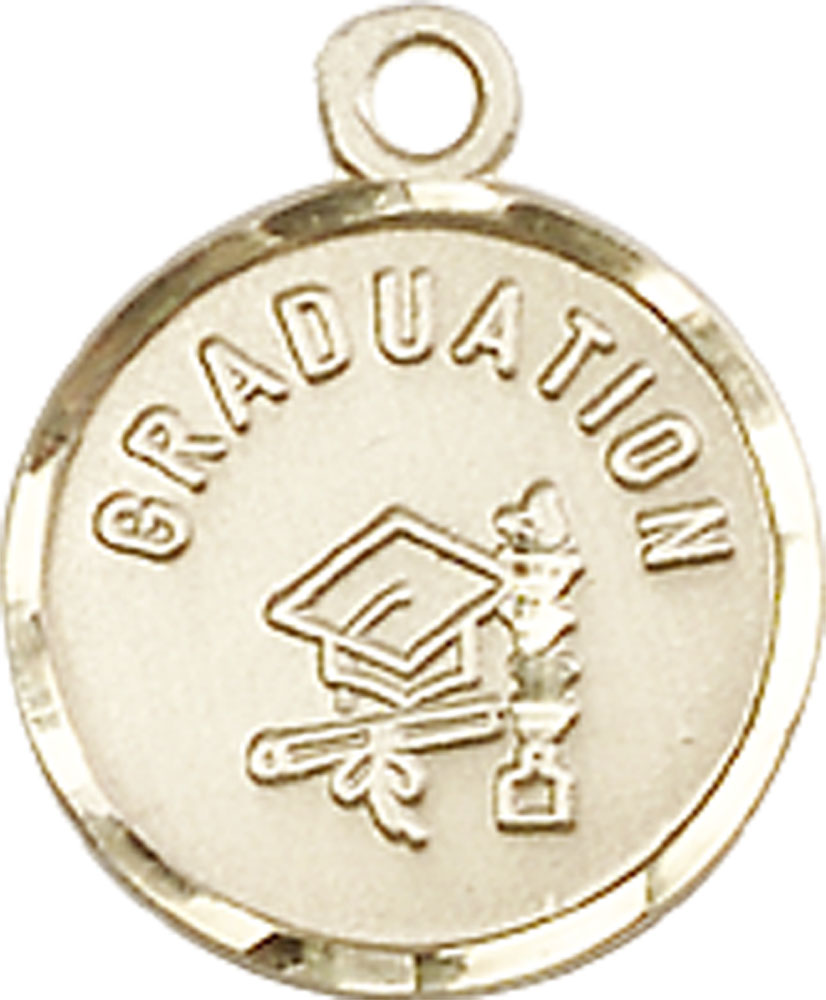 14kt Gold Graduation Medal