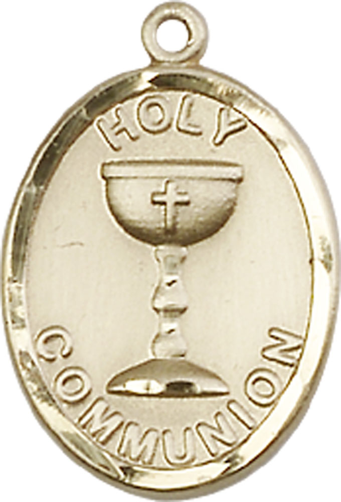 14kt Gold Holy Communion Medal
