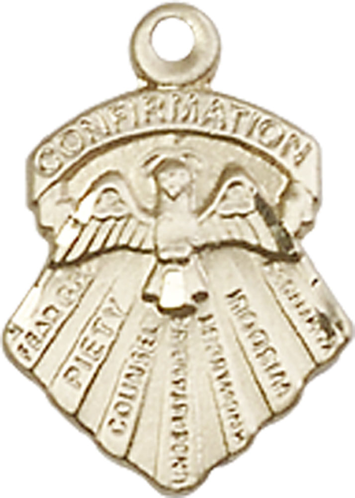 14kt Gold Seven Gifts Medal