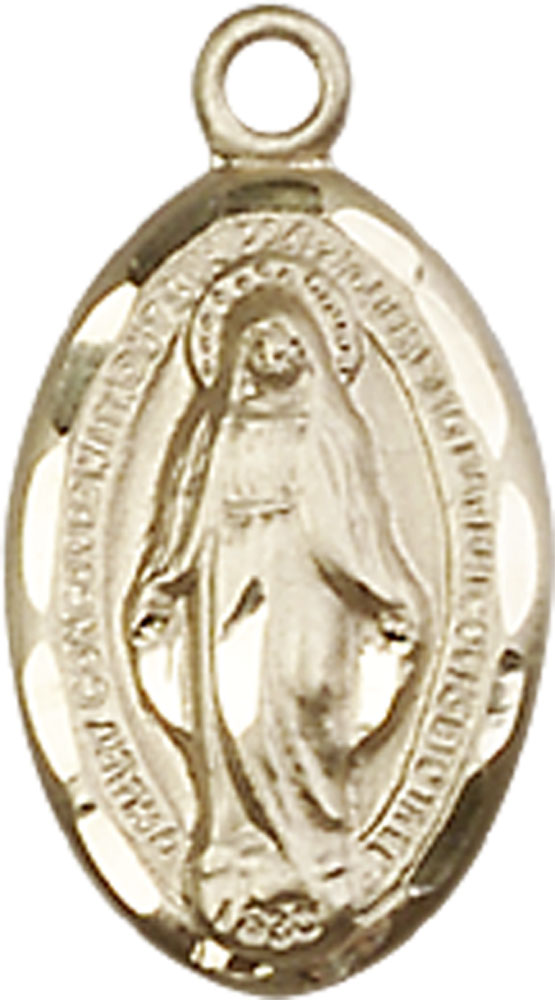14kt Gold Miraculous Medal
