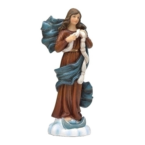 4.25" Mary Undoer Of Knots Fig