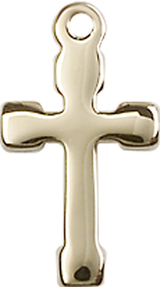 14kt Gold Cross Medal