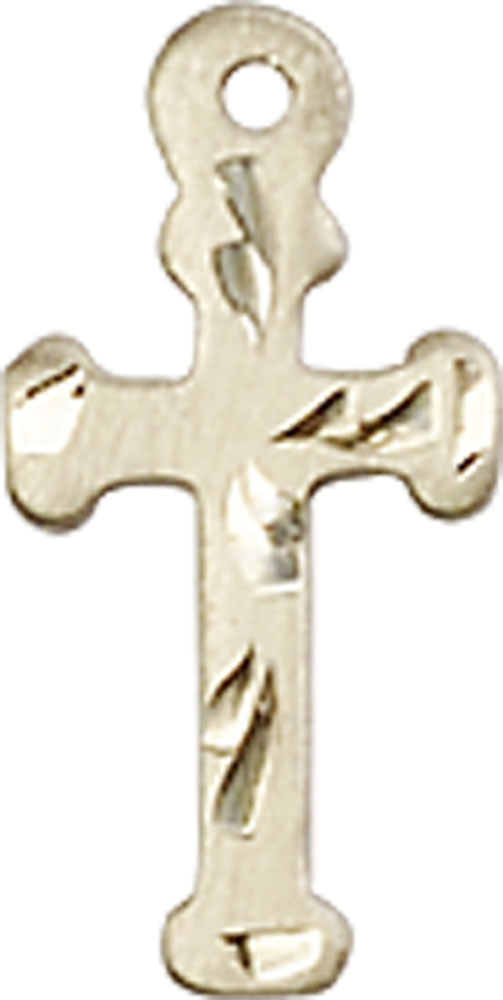 14kt Gold Cross Medal