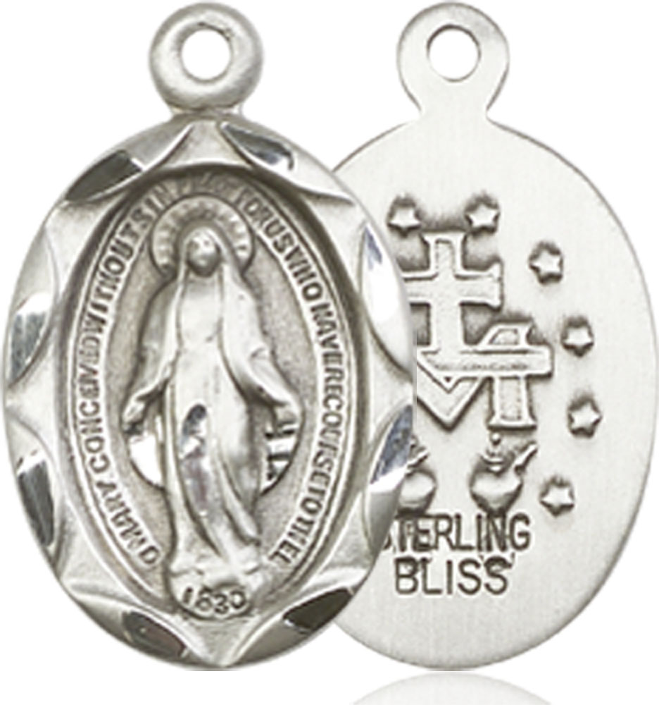 Sterling Silver Miraculous Medal - With Box