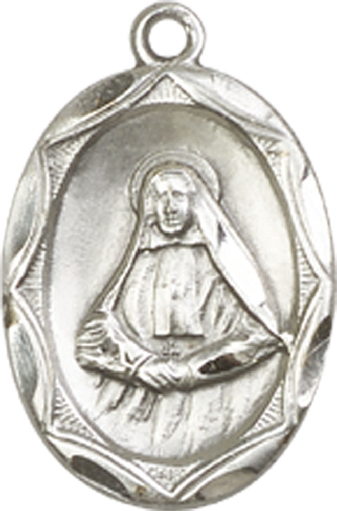 Sterling Silver Saint Frances Cabrini Medal