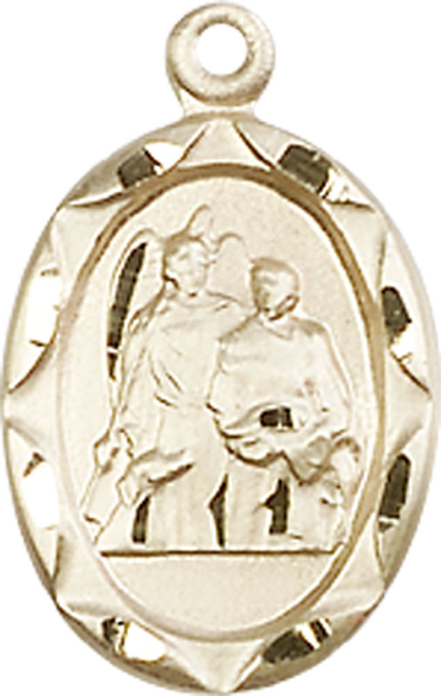14kt Gold Filled Saint Raphael Medal
