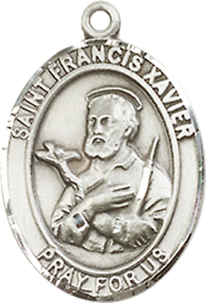 Sterling Silver Saint Francis Xavier Medal