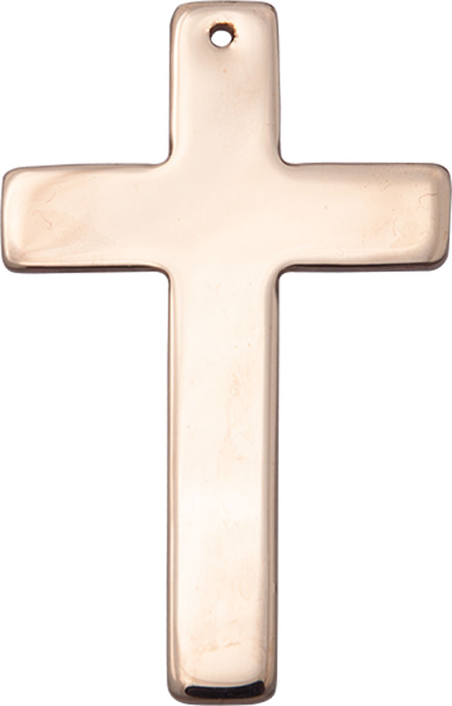 14kt Gold Cross Medal