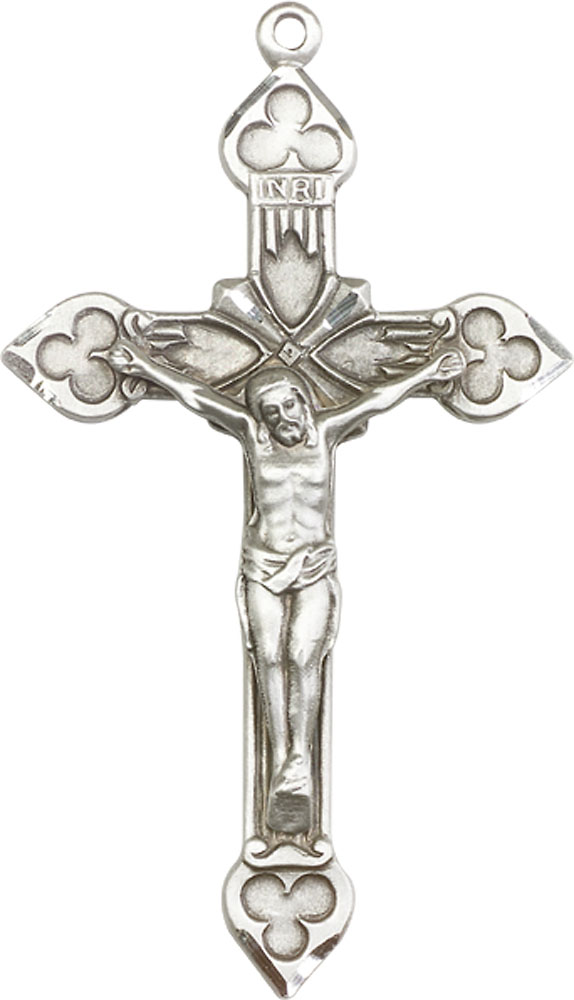 Sterling Silver Crucifix Medal